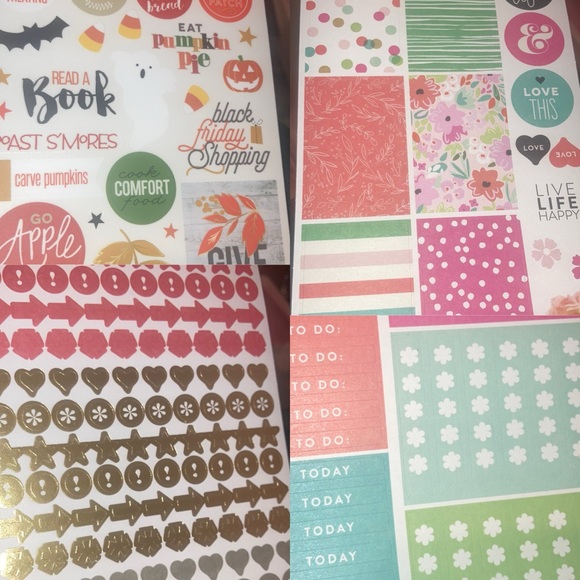 The Happy Planner Quotes & Seasonal Planning Stickers Inspirational Holidays - Picture 5 of 7